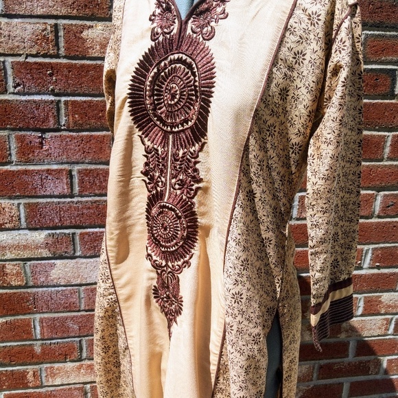 Custom Other - Salwar Kameez Pakistani Wm 40 Embroidered Cotton